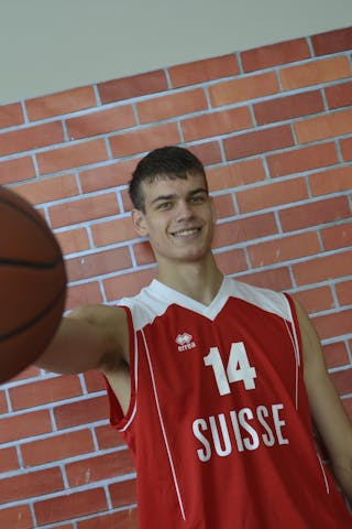 Arnaud Cotture. Team Switzerland. 2013 FIBA 3x3 U18 World Championship