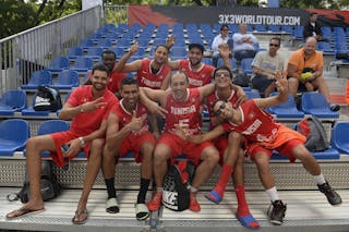 Team La Marsa and Team Monastir, FIBA 3x3 World Tour Lausanne 2014, 29-30 August.