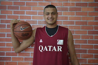 Mohamed Elsayed Hussein. Team Qatar.  2013 FIBA 3x3 U18 World Championships