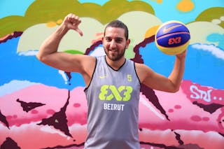 #5 Serhan Tanious, Team Beirut, FIBA 3x3 World Tour Beijing 2014, 2-3 August.