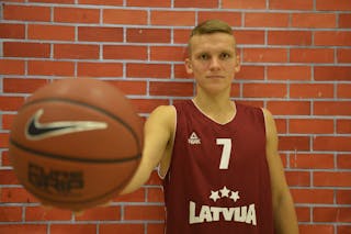 Edgars Lasenbergs. Team Latvia. 2013 FIBA 3x3 U18 World Championships.