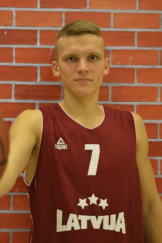 Edgars Lasenbergs. Team Latvia. 2013 FIBA 3x3 U18 World Championships.