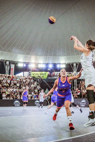 5 Georgia Agnew (NZL) - New Zealand v Netherlands, 2016 FIBA 3x3 World Championships - Women, Pool, 14 October 2016