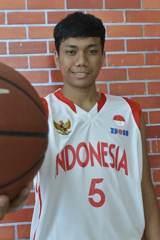 Ferdian Dwi Purwoko. Team Indonesia. 2013 FIBA 3x3 U18 World Championships.