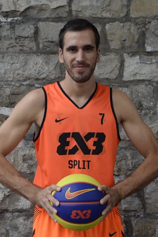 #7 Vitali Toni, Team Split, FIBA 3x3 World Tour Lausanne 2014, 29-30 August.