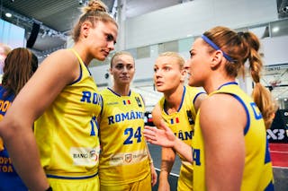 24 Ancuţa Stoenescu (ROU) - 17 Alexandra Uiuiu (ROU) - 21 Ruxandra-diana Chis (ROU) - 11 Gabriela Irimia (ROU) - Game4_Pool A_Romania vs Mongolia