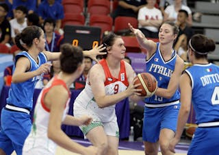 Belarus vs Italy, Day 8 of the FIBA Basketball 3 on 3, during the Singapore 2010 Youth Olympic Games. 22/08/2010  Girls Classification 9-12 Belarus vs Italy, Day 8 of the FIBA Basketball 3 on 3, during the Singapore 2010 Youth Olympic Games. 22/08/2010  Girls Classification 9-12