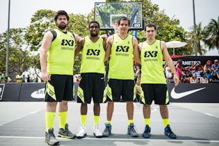Team Montevideo, FIBA 3x3 World Tour Rio de Janeiro 2014, Day 2, 28. September.