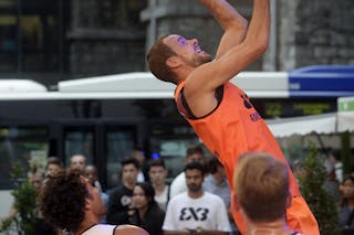 #7 Jobse Jesper, Team Amsterdam, FIBA 3x3 World Tour Lausanne 2014, 29-30 August.