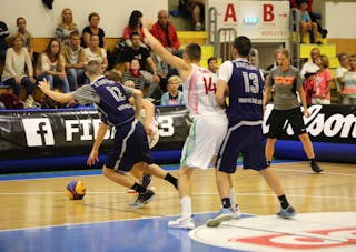 12 Hugo S Bartolomé (AND) - Hungary v Andorra, 2016 FIBA 3x3 U18 European Championships Qualifiers Hungary - Men, Last 8, 17 July 2016
