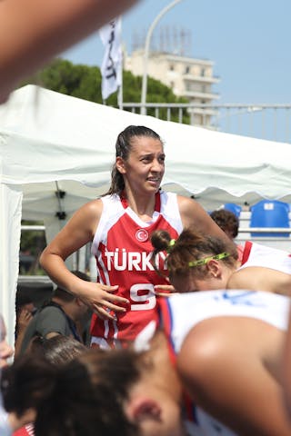9 Egesu Kurtyemez (TUR) - Fiba U18 Europe Cup Qualifier Bari Game 4: Czech Republic vs Turkey 19-13