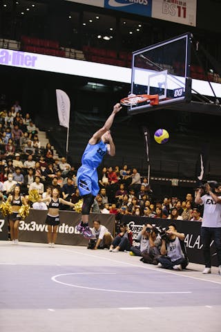 #4 Guevarra Rey Francis, Team Manila West, dunk contest, FIBA 3x3 World Tour Final Tokyo 2014, 11-12 October.