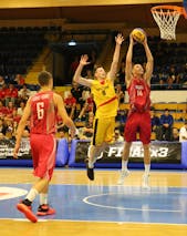 14 Gergely Antal Máriás (HUN) - Hungary v Belgium, 2016 FIBA 3x3 U18 European Championships Qualifiers Hungary - Men, Semi final, 17 July 2016
