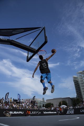 Guan Jie Lu runners-up at the Subaru Dunk Contest at the Tokyo Masters 20-21 July 2013