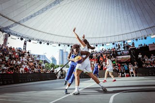 Cook Islands v France, 2016 FIBA 3x3 World Championships - Women, Pool, 14 October 2016