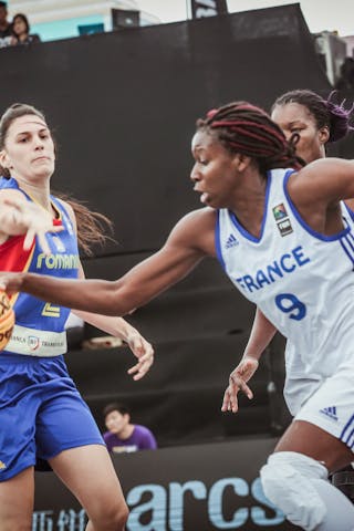 9 Alice Nayo (FRA) - France v Romania, 2016 FIBA 3x3 World Championships - Women, Pool, 12 October 2016
