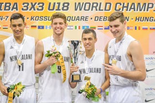 New Zealand. 2015 3x3 U18 World Champions