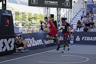 FIBA 3x3, World Tour 2021, Montréal, Canada, Esplanade Place des Arts MEN Amsterdam vs. Princeton