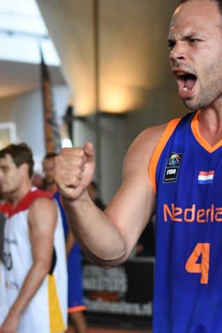 4 Kenneth Van Kempen (NED) - Netherlands v Germany, 2016 FIBA 3x3 European Championships Qualifier Netherlands - Men, Last 8, 2 July 2016