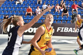 13 Laura Henket (BEL) - Belgium v Czech Republic, 2016 FIBA 3x3 U18 European Championships - Women, Last 8, 11 September 2016