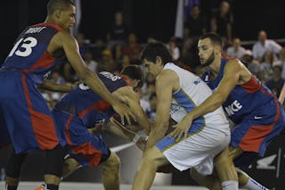 Team France vs Team Argentina. 2013 FIBA 3x3 U18 World Championships. 3x3 Game.