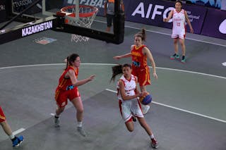 Egypt v Spain, 2016 FIBA 3x3 U18 World Championships - Women, Pool, 1 June 2016