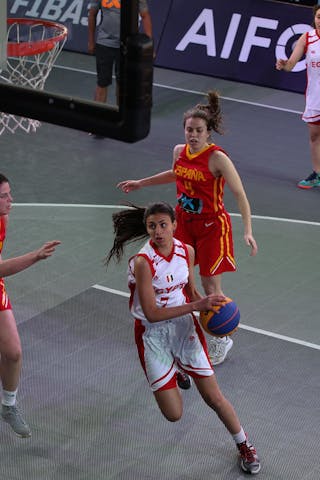 Egypt v Spain, 2016 FIBA 3x3 U18 World Championships - Women, Pool, 1 June 2016