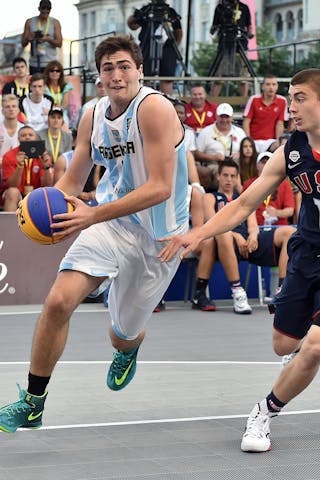 USA v Argentina, 2015 FIBA 3x3 U18 World Championships - Men, Pool, 5 June 2015