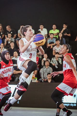 3 Karina Różyńska (POL) - Poland v Indonesia, 2016 FIBA 3x3 World Championships - Women, Pool, 12 October 2016