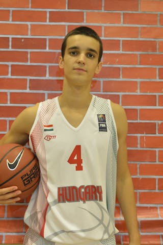 Janos Mike. Team Hungary. 2013 FIBA 3x3 U18 World Championships.