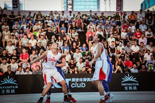 China v France, 2016 FIBA 3x3 World Championships - Women, Pool, 14 October 2016