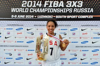 Cierra Burdick. Team USA. 2014 FIBA 3x3 World Championships Women.