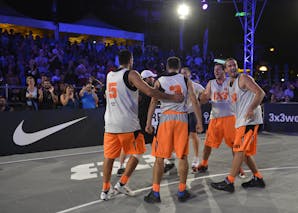 Kranj (Slovenia) Right after the win 2013 FIBA 3x3 World Tour Masters in Lausanne