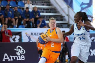 2 Kiki Fleuren (NED) - France v Netherlands, 2016 FIBA 3x3 U18 World Championships - Women, Last 8, 5 June 2016