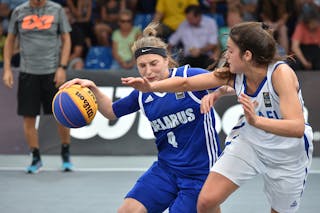 4 Aleksandra Ratnikava (BLR) - Israel v Belarus, 2016 FIBA 3x3 U18 European Championships - Women, Pool, 9 September 2016