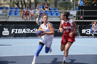 7 Anna Paťorková (CZE) - Fiba U18 Europe Cup Qualifier Bari Game 4: Czech Republic vs Turkey 19-13