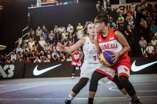 3 Karina Różyńska (POL) - 8 Nathasa Debby Christaline (INA) - Poland v Indonesia, 2016 FIBA 3x3 World Championships - Women, Pool, 12 October 2016