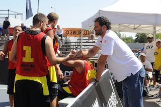 Day 2 of the 2012 FIBA 3x3 World Tour Madrid Masters. 08 September 2012