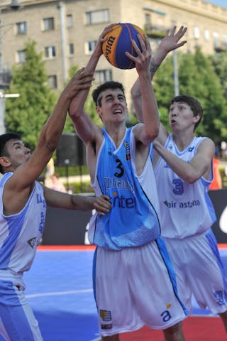 Kazakhstan v Uruguay, 2015 FIBA 3x3 U18 World Championships - Men, Pool, 4 June 2015