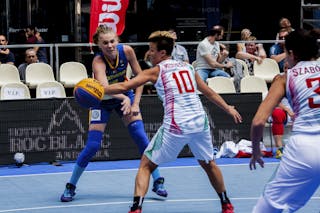 44 Gabriela Marginean (HUN) - Hungary v Romania, 2016 FIBA 3x3 European Championships Qualifiers Andorra - Women, Pool, 25 June 2016