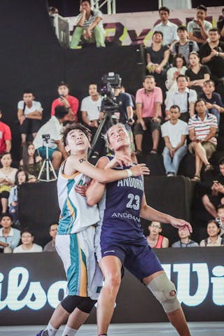 23 Eva Vilarrubla Seira (AND) - Macau v Andorra, 2016 FIBA 3x3 World Championships - Women, Pool, 13 October 2016