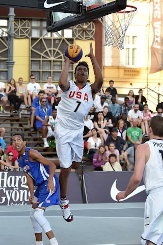 USA v Puerto Rico, 2015 FIBA 3x3 U18 World Championships - Men, Pool, 4 June 2015