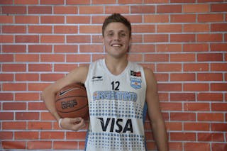 Alejandro Zurbriggen. Team Argentina. 2013 FIBA 3x3 U18 World Championships.