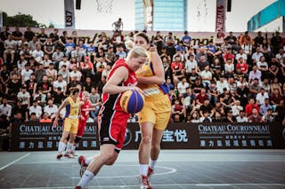 Romania v Czech Republic, 2016 FIBA 3x3 World Championships - Women, Pool, 14 October 2016