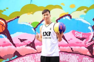 #6 Yinan Zhang, Team Beijing BSU, FIBA 3x3 World Tour Beijing 2014, 2-3 August.