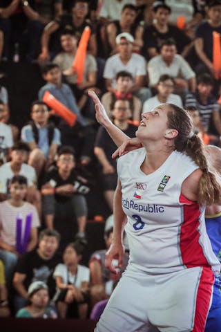8 Tereza Vorlová (CZE) - Czech Republic v Ukraine, 2016 FIBA 3x3 World Championships - Women, Final, 15 October 2016