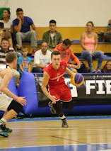7 Lukáš Bukovjan (CZE) - Georgia v Czech Republic, 2016 FIBA 3x3 U18 European Championships Qualifiers Hungary - Men, Semi final, 17 July 2016