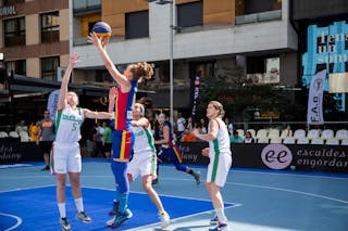 12 Anca Sipos (IRL) - Ireland v Romania, 2016 FIBA 3x3 European Championships Qualifiers Andorra - Women, Pool, 26 June 2016