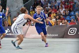 15 Katsiaryna Rybalka (BLR) - Israel v Belarus, 2016 FIBA 3x3 U18 European Championships - Women, Pool, 9 September 2016