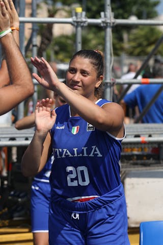 20 Caterina Mattera (ITA) - Fiba U18 Europe Cup Qualifier Bari Game 21: Lithuania vs Italy 9-15